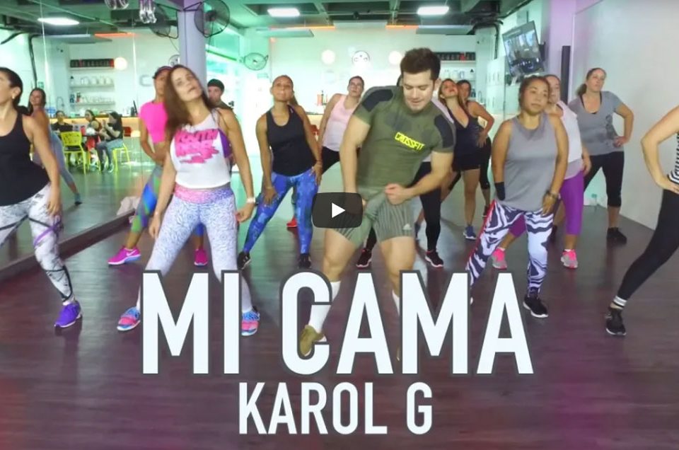 Mi Cama - Karol G by Cesar James Zumba Cardio Extremo Cancun